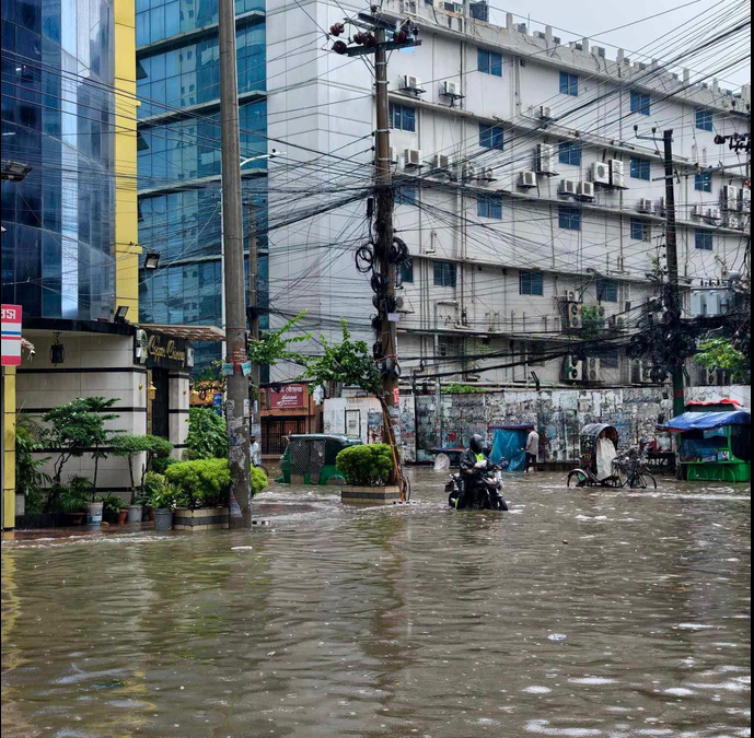 বৃষ্টিপাতের রেকর্ড চট্টগ্রামে