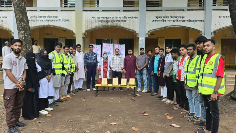 মানবিক ফাউন্ডেশনের উদ্যোগে ফ্রি মেডিকেল ক্যাম্প অনুষ্ঠিত
