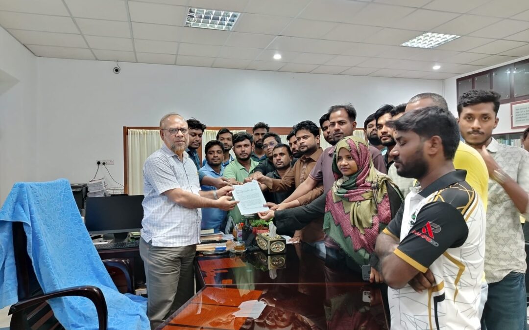 রাকসুর অর্থ আত্মসাৎের অভিযোগ, তদন্তের দাবিতে ছাত্রদলের স্মারকলিপি
