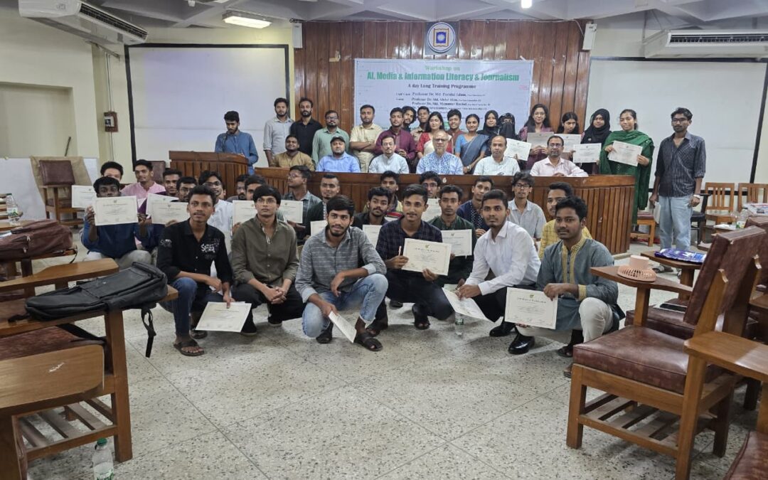 এআই, তথ্য সাক্ষরতা ও সাংবাদিকতা’ শীর্ষক কর্মশালার আয়োজন করল রাবিসাস
