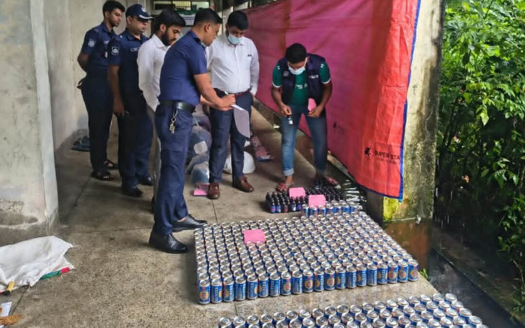 একদিনে ১০০ কোটি টাকার মাদক দ্রব্য ধ্বংস